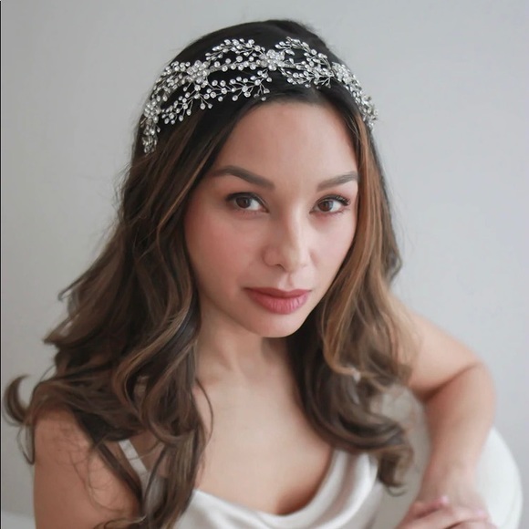 Bridal Headband Headpiece - Picture 4 of 5